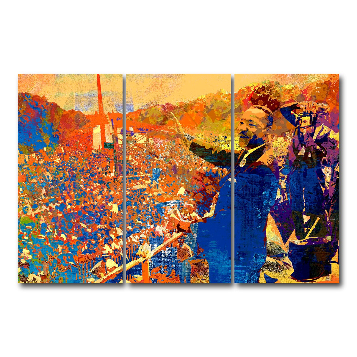 AUTO-MOCKUP WHITE | I Have a Dream | 3 Piece | Gallery Wrap Canvas | group=12x24