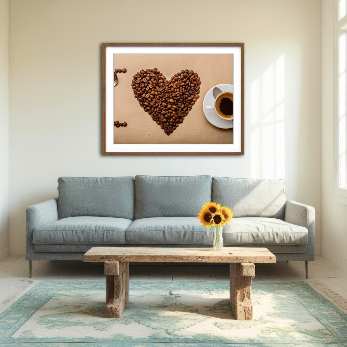 AUTO-MOCKUP ROOM | I Love Coffee Wall Art