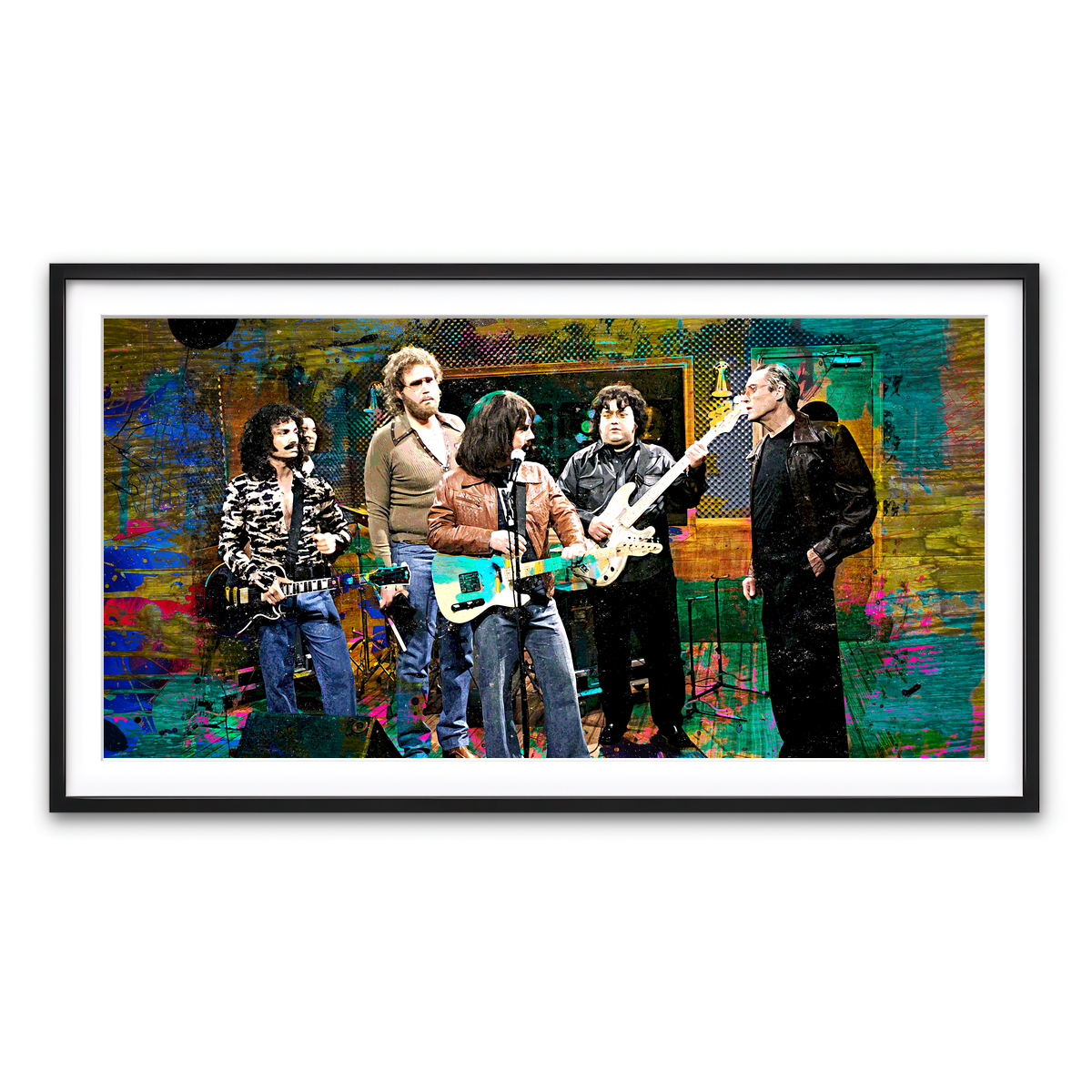 Framed Print 2x1 Black