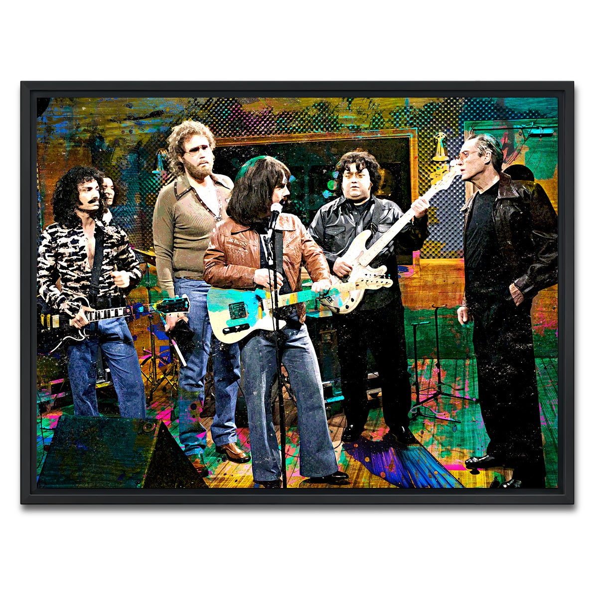 AUTO-MOCKUP WHITE | I Need More Cowbell | 1 Piece | Black Framed Canvas | group=4x3