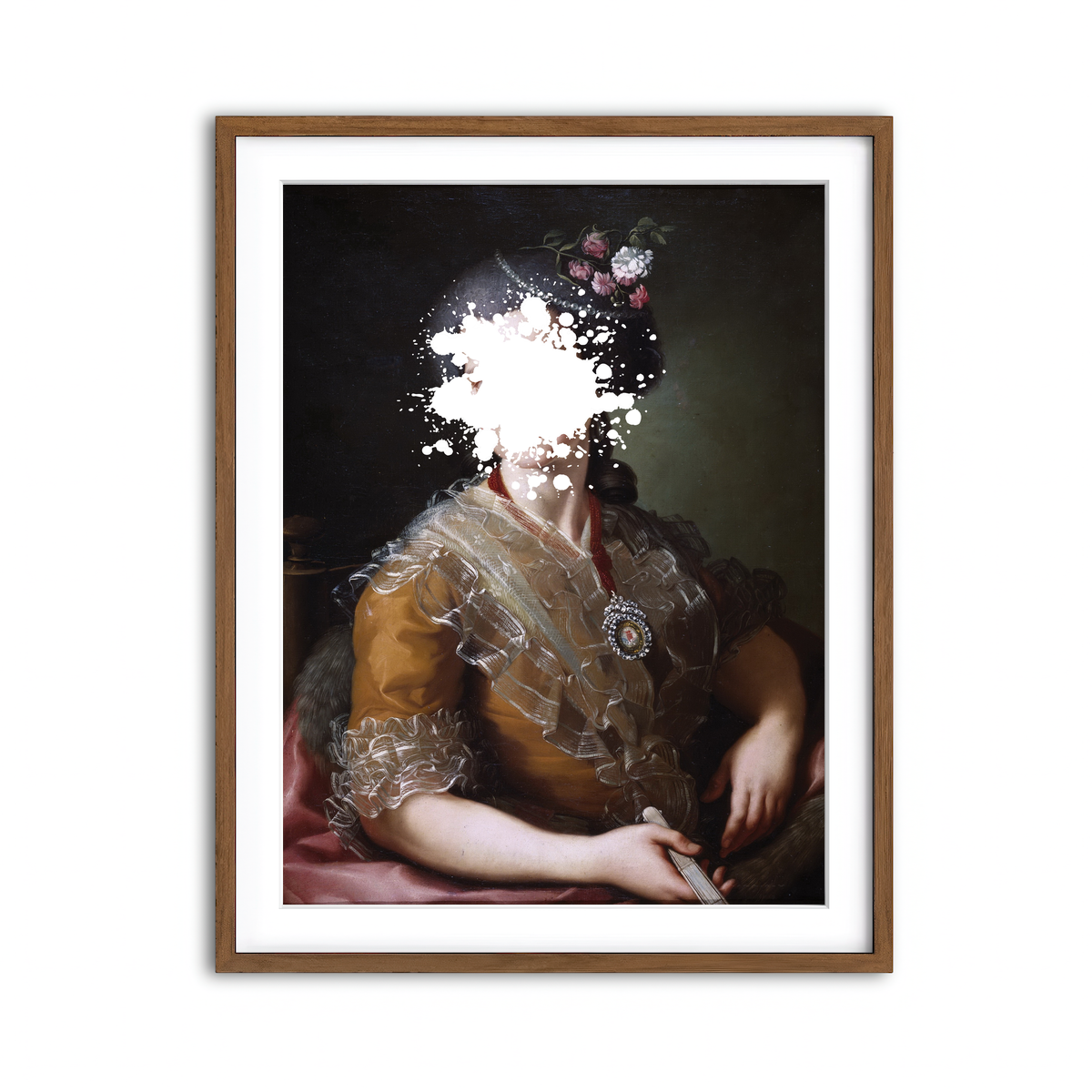 Framed Print 3x4 Walnut