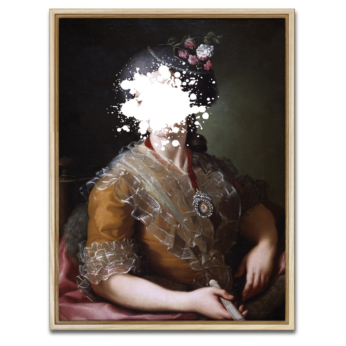 AUTO-MOCKUP WHITE | I Need To Get My Face Done | 1 Piece | Natural Framed Canvas | group=3x4