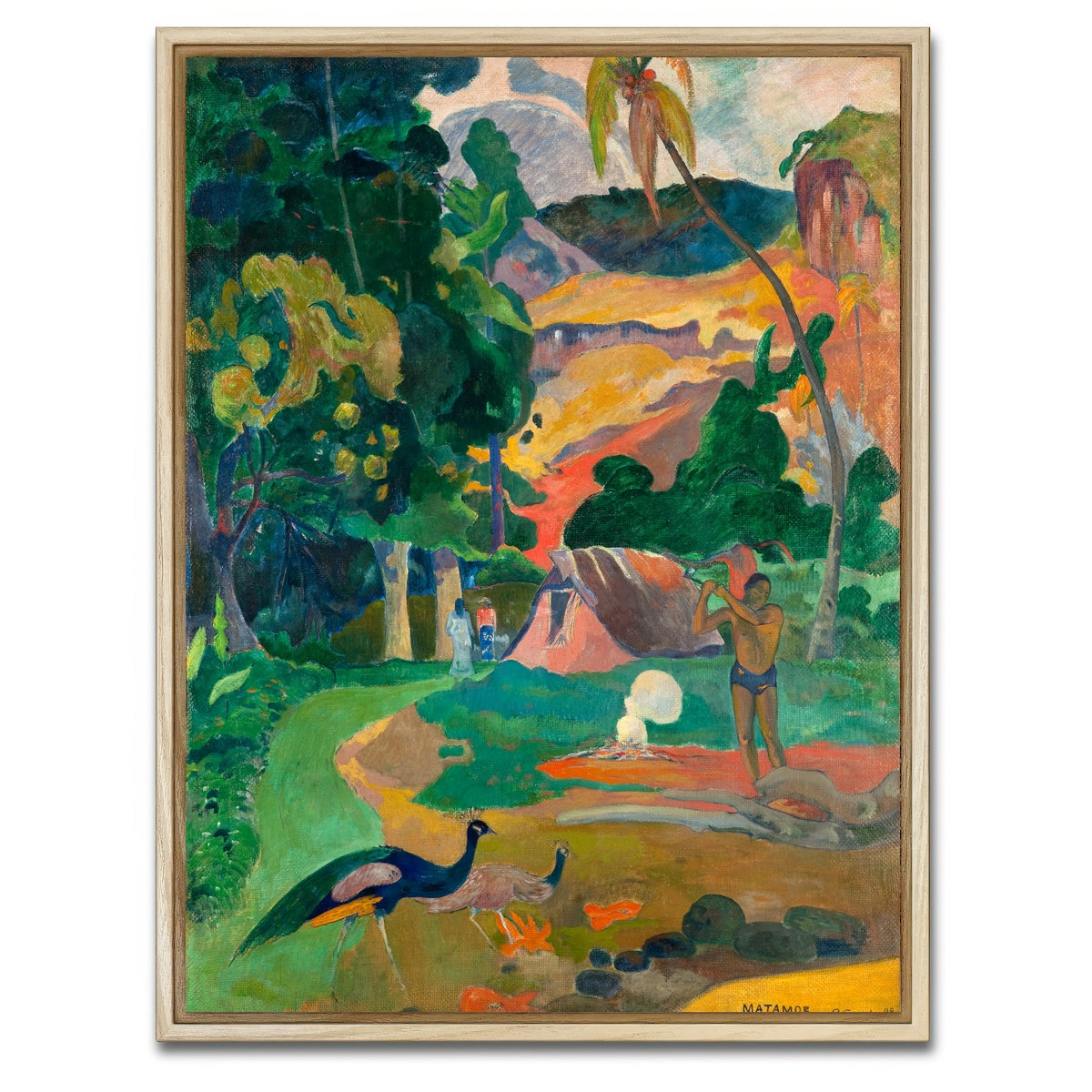 AUTO-MOCKUP WHITE | I Raro Te Oviri | 1 Piece | Natural Framed Canvas | group=3x4