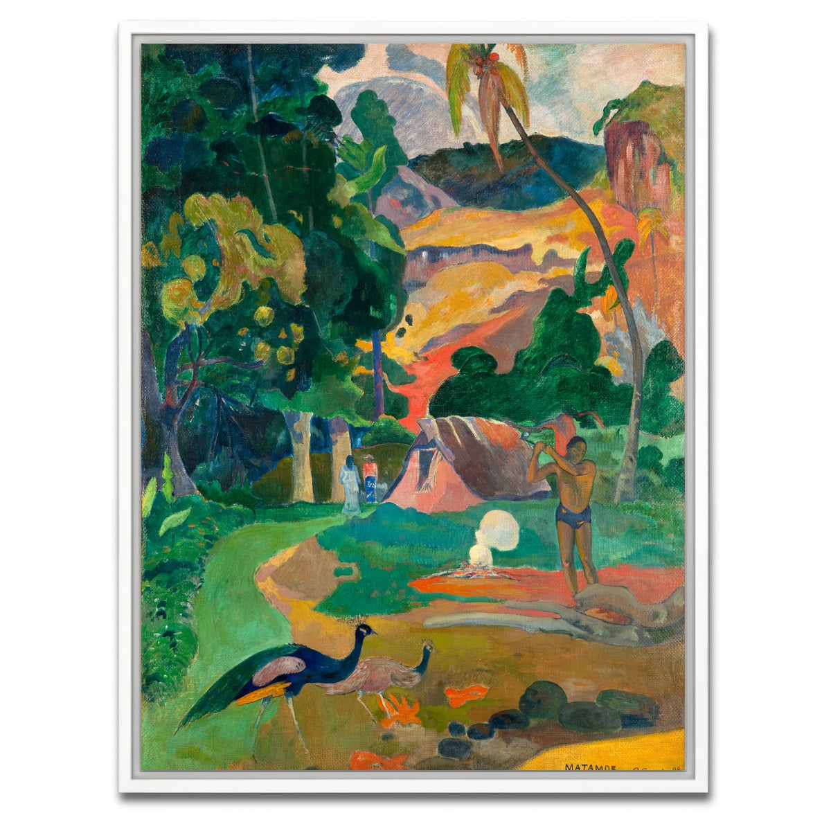 AUTO-MOCKUP WHITE | I Raro Te Oviri | 1 Piece | White Framed Canvas | group=3x4