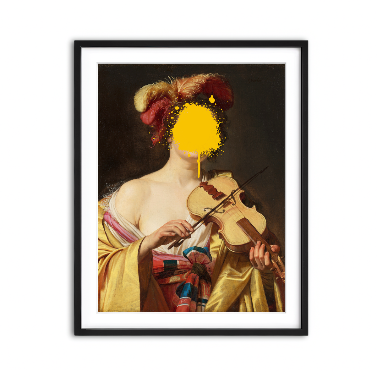 Framed Print 3x4 Black