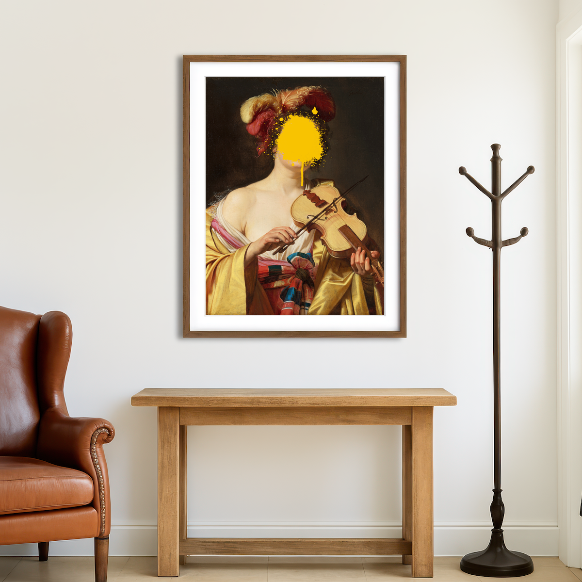 AUTO-MOCKUP ROOM | I Guess I Must Learn To Play by Ear Wall Art