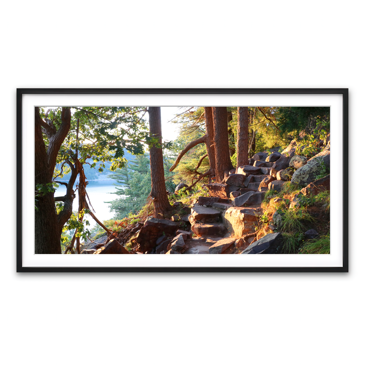 Framed Print 2x1 Black