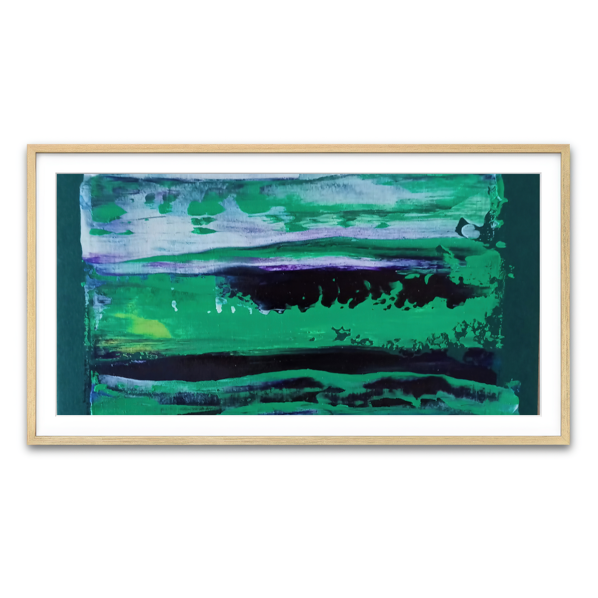 Framed Print 2x1 Natural