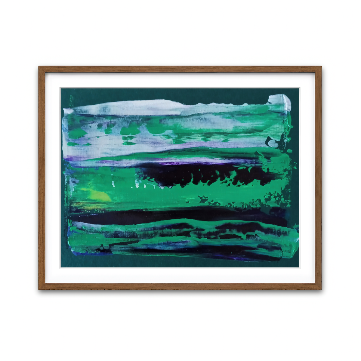 Framed Print 4x3 Walnut