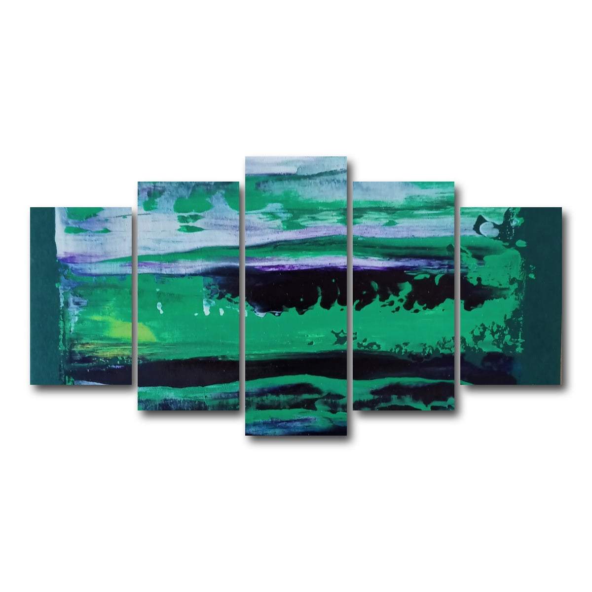 AUTO-MOCKUP WHITE | Ice Green | 5 Piece | Gallery Wrap Canvas | group=5_normal