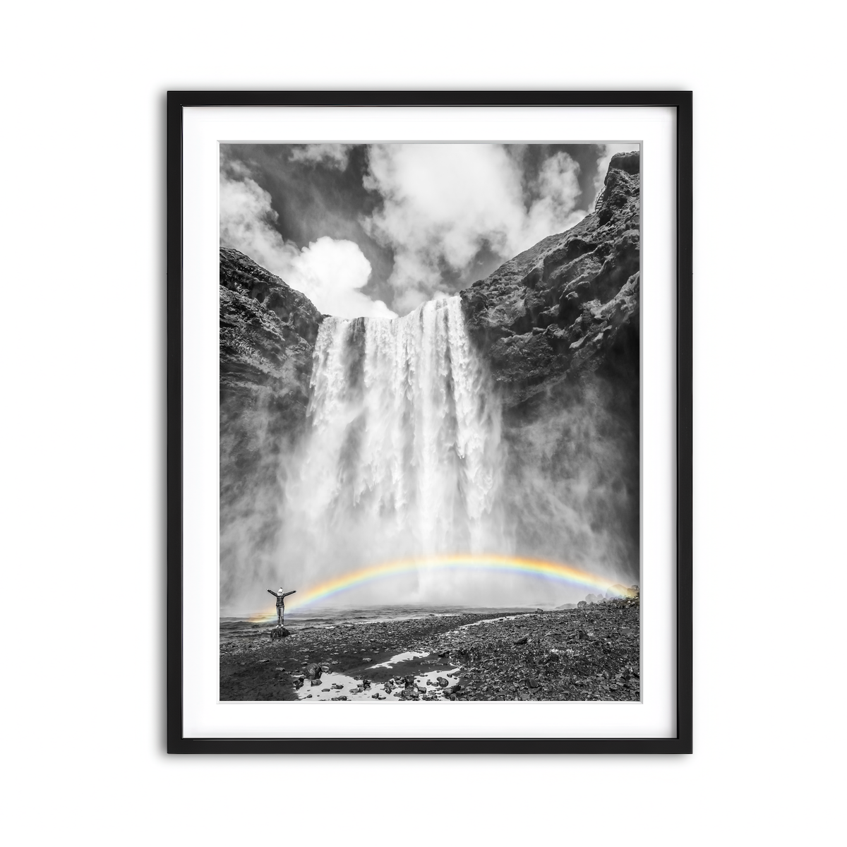 Framed Print 3x4 Black