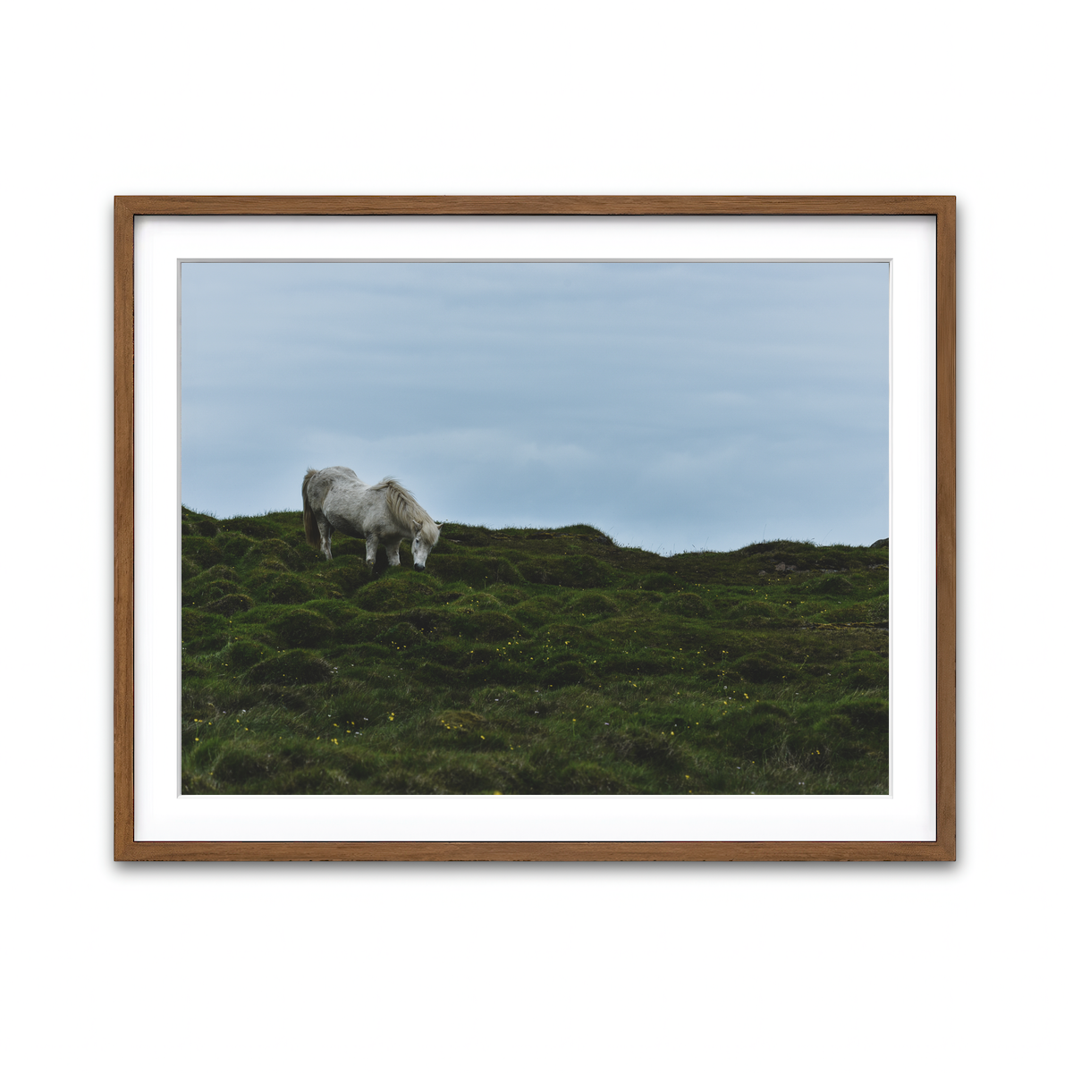 Framed Print 4x3 Walnut