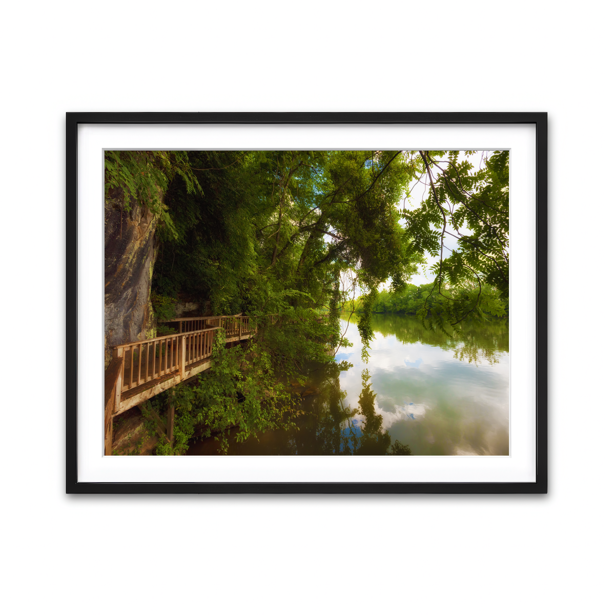 Framed Print 4x3 Black