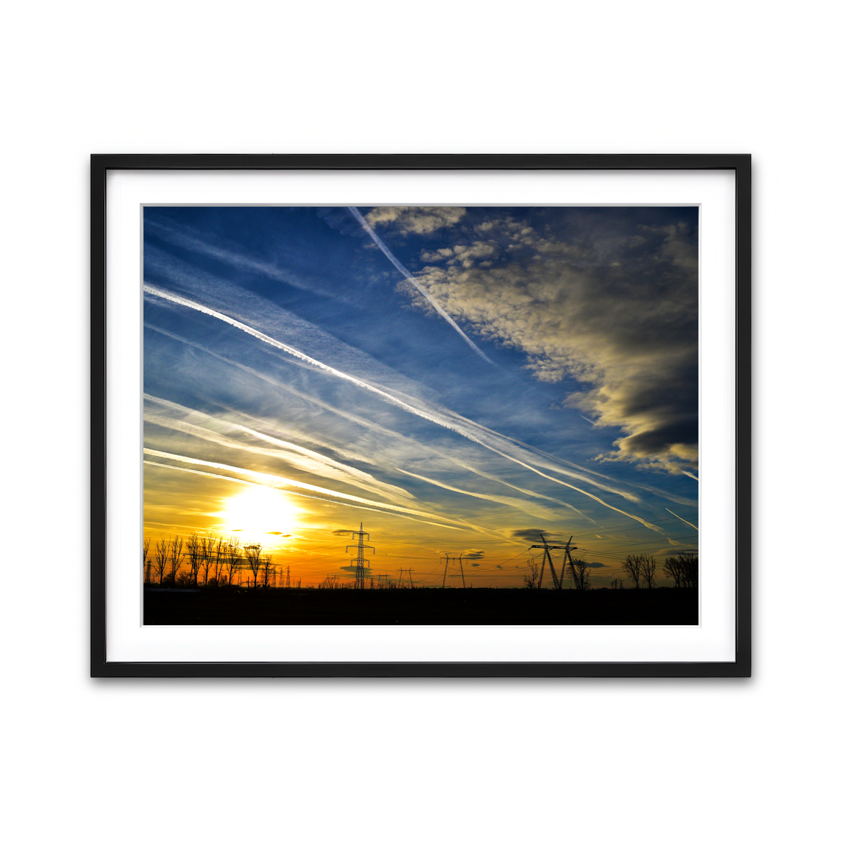 Framed Print 4x3 Black