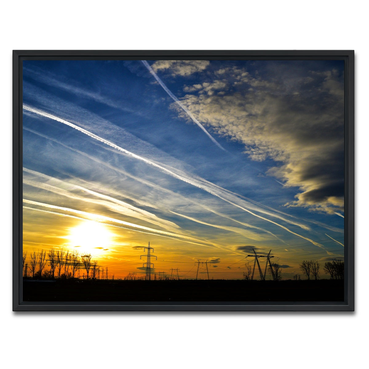 AUTO-MOCKUP WHITE | Ilfov Romania | 1 Piece | Black Framed Canvas | group=4x3