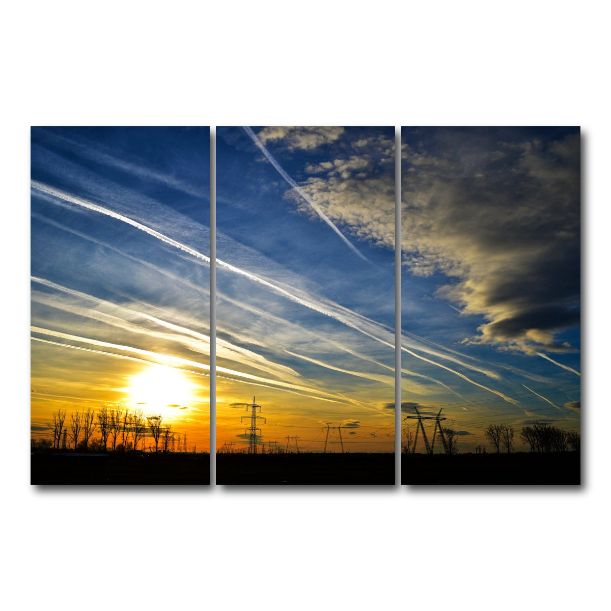 AUTO-MOCKUP WHITE | Ilfov Romania | 3 Piece | Gallery Wrap Canvas | group=12x24