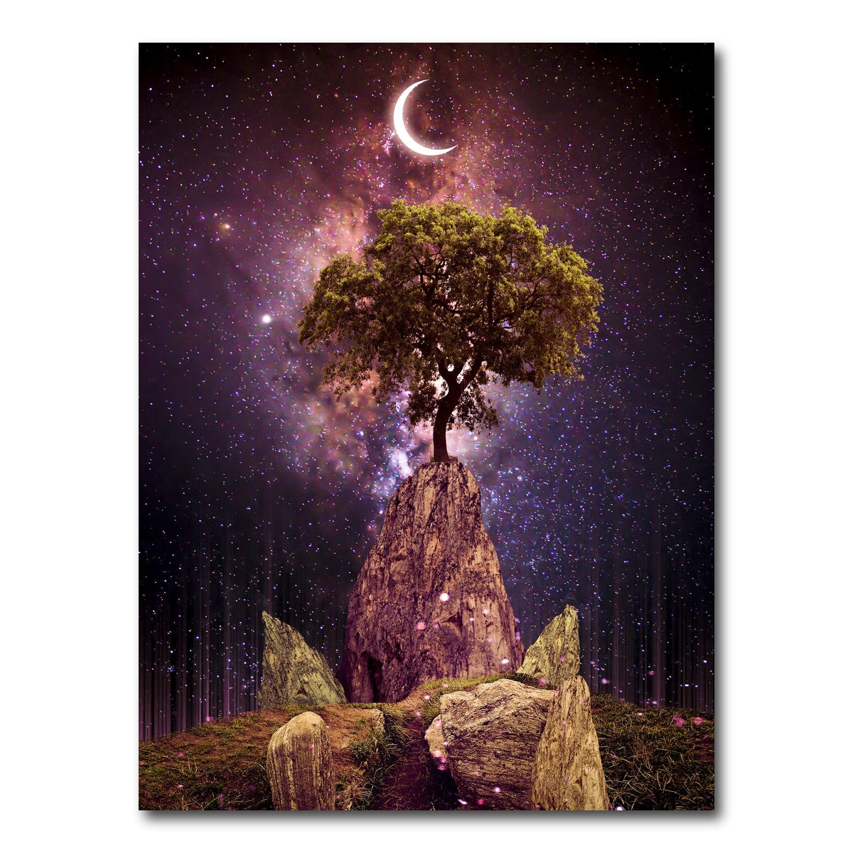 AUTO-MOCKUP WHITE | Illusion Space | 1 Piece | Gallery Wrap Canvas | group=3x4