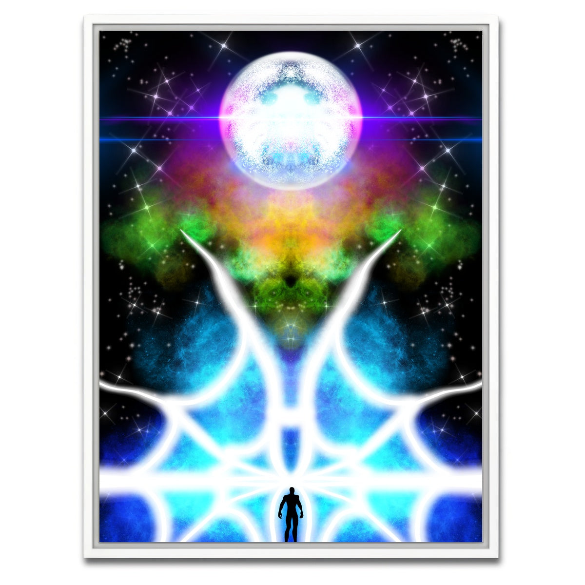 AUTO-MOCKUP WHITE | Illusion | 1 Piece | White Framed Canvas | group=3x4