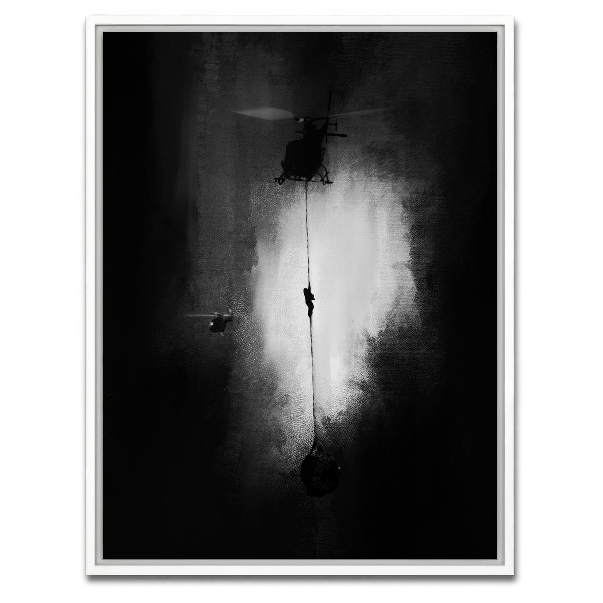 AUTO-MOCKUP WHITE | Impossible Mission | 1 Piece | White Framed Canvas | group=3x4