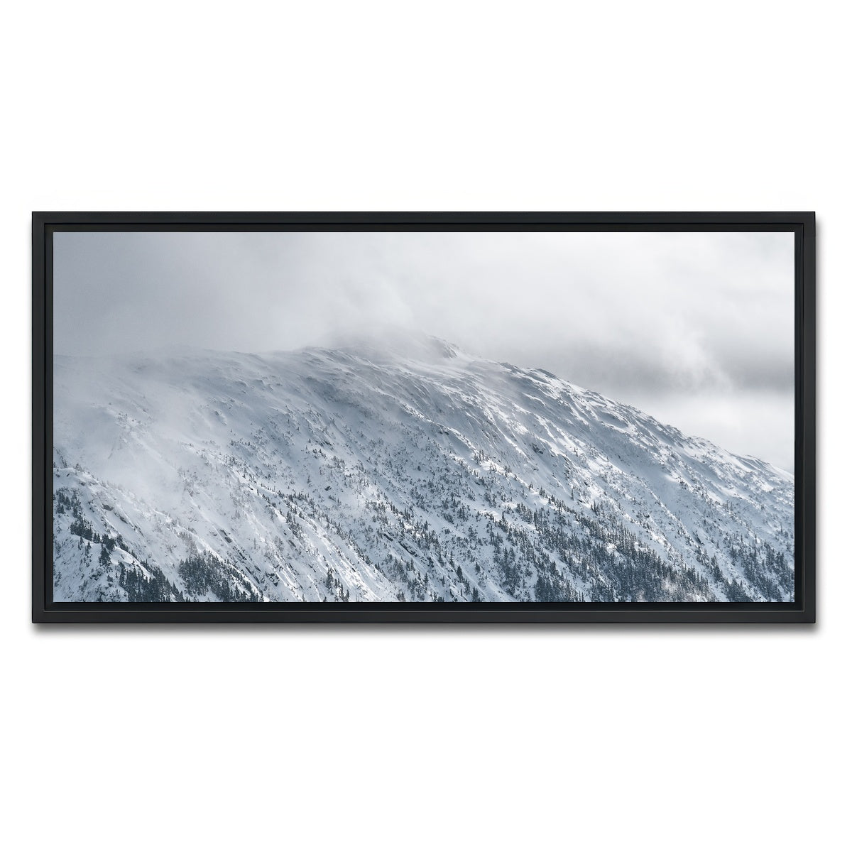 AUTO-MOCKUP WHITE | In The Clouds | 1 Piece | Black Framed Canvas | group=2x1