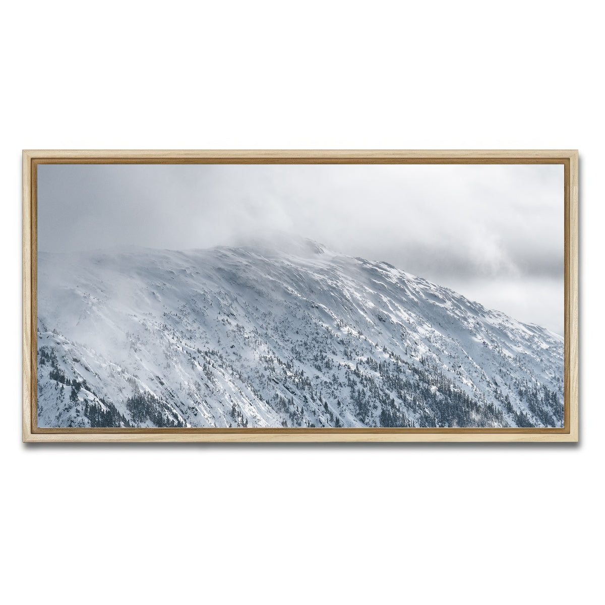 AUTO-MOCKUP WHITE | In The Clouds | 1 Piece | Natural Framed Canvas | group=2x1