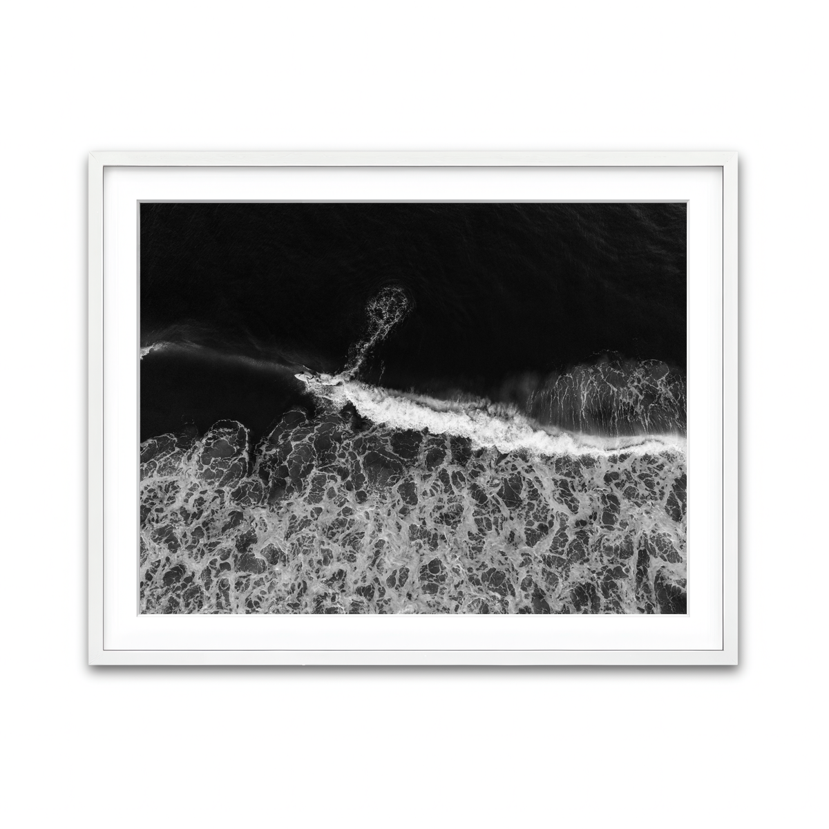 Framed Print 4x3 White