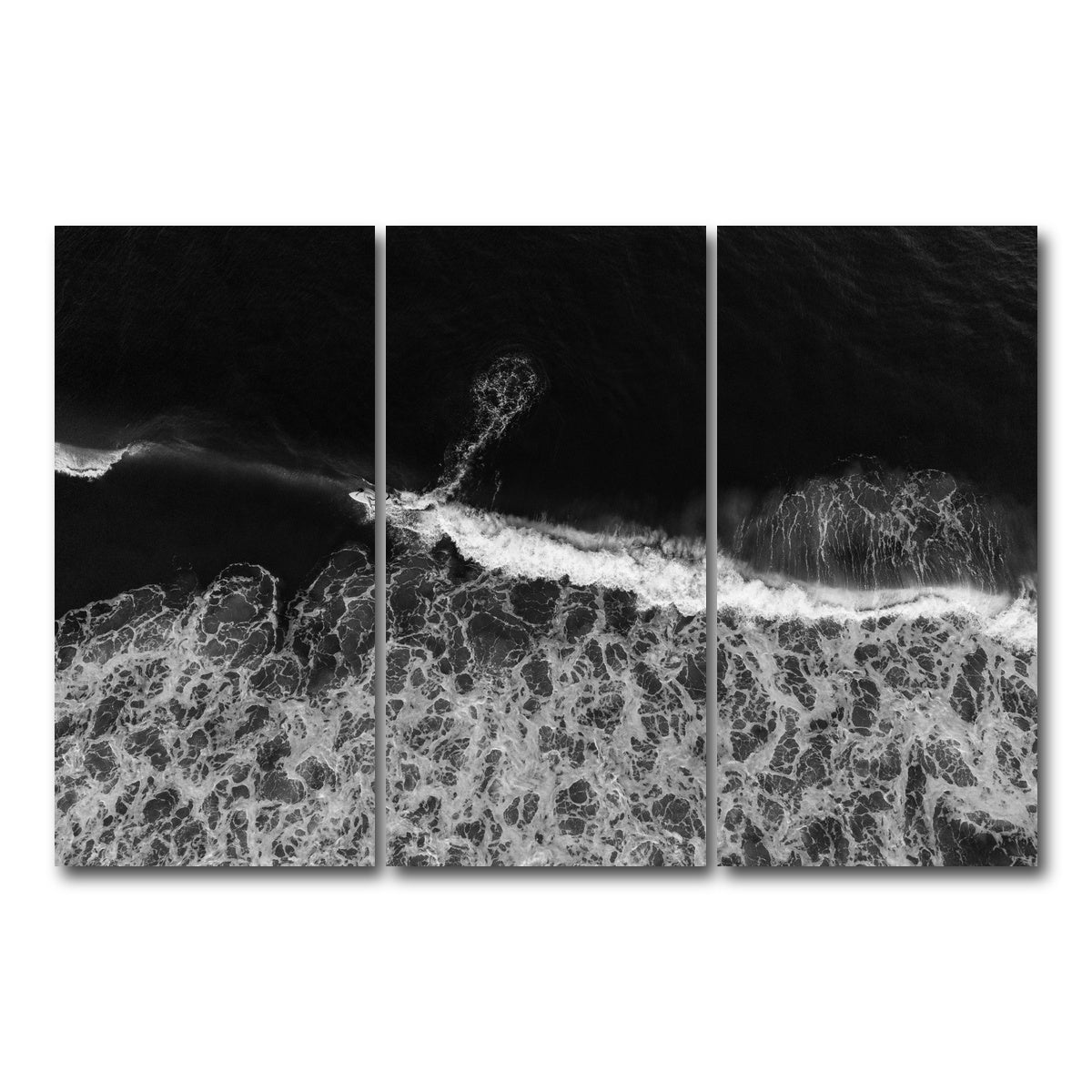 AUTO-MOCKUP WHITE | In the Break | 3 Piece | Gallery Wrap Canvas | group=12x24