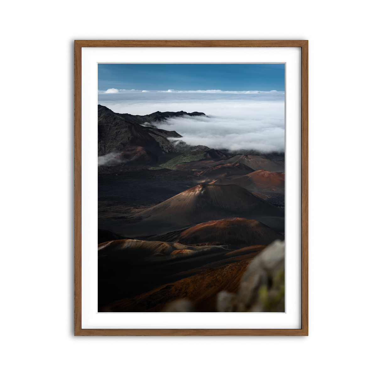 Framed Print 3x4 Walnut