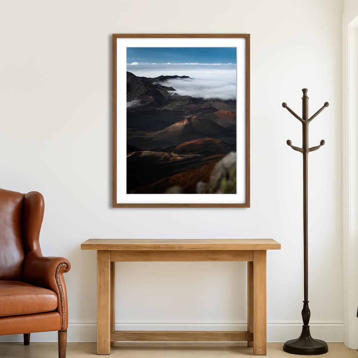 AUTO-MOCKUP ROOM | In the Crater Wall Art