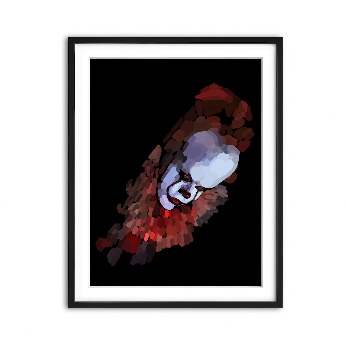 Framed Print 3x4 Black