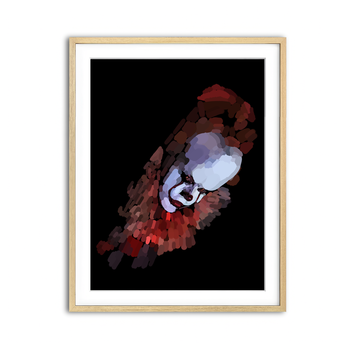 Framed Print 3x4 Natural