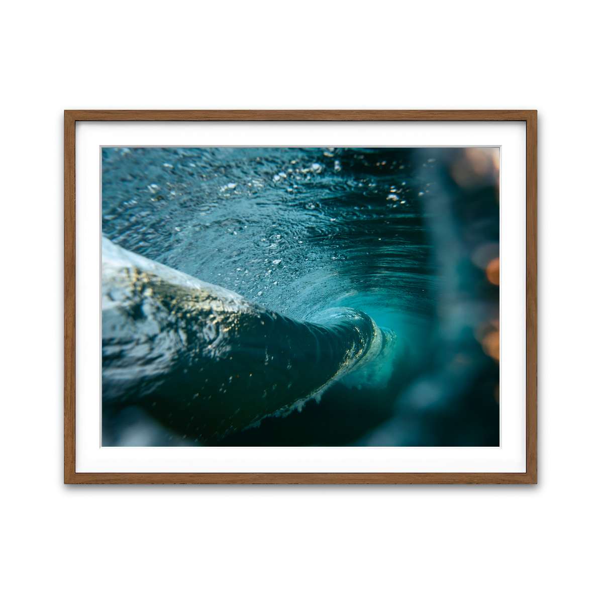 Framed Print 4x3 Walnut