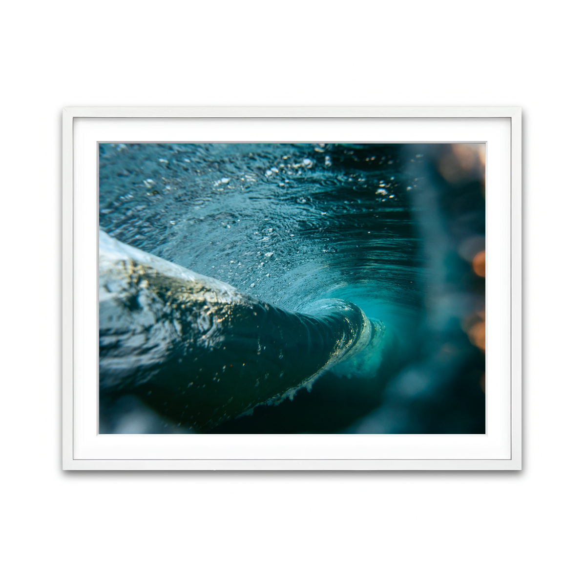 Framed Print 4x3 White