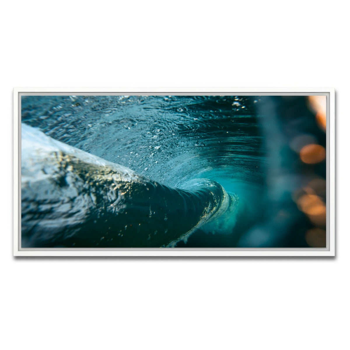 AUTO-MOCKUP WHITE | In the Wave | 1 Piece | White Framed Canvas | group=2x1