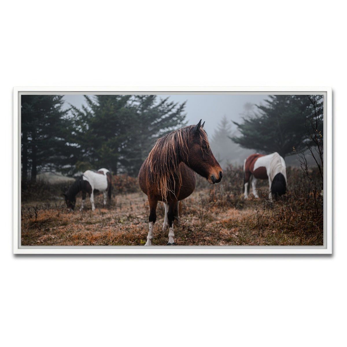 AUTO-MOCKUP WHITE | In the Wild | 1 Piece | White Framed Canvas | group=2x1