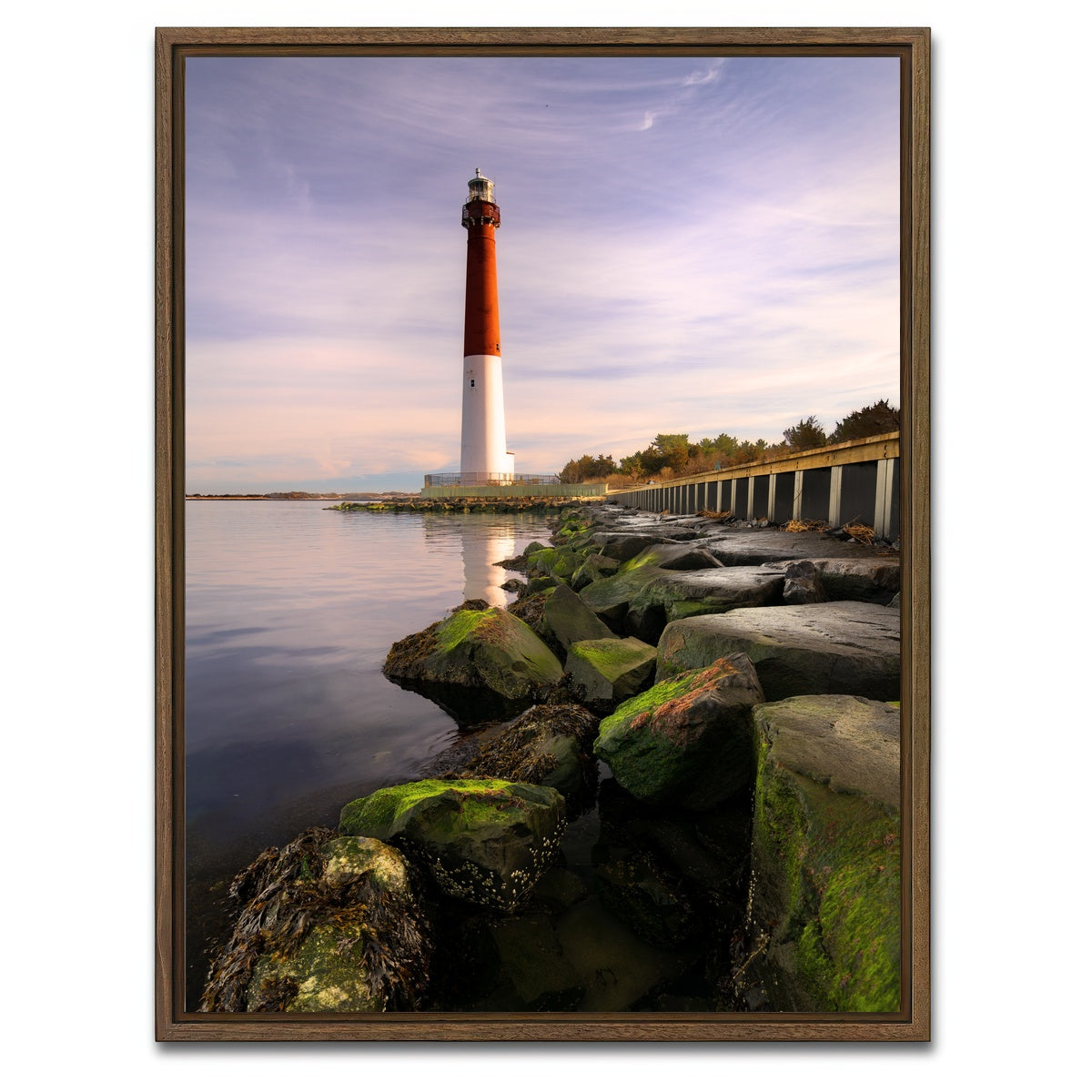 AUTO-MOCKUP WHITE | In too Deep | 1 Piece | Walnut Framed Canvas | group=3x4