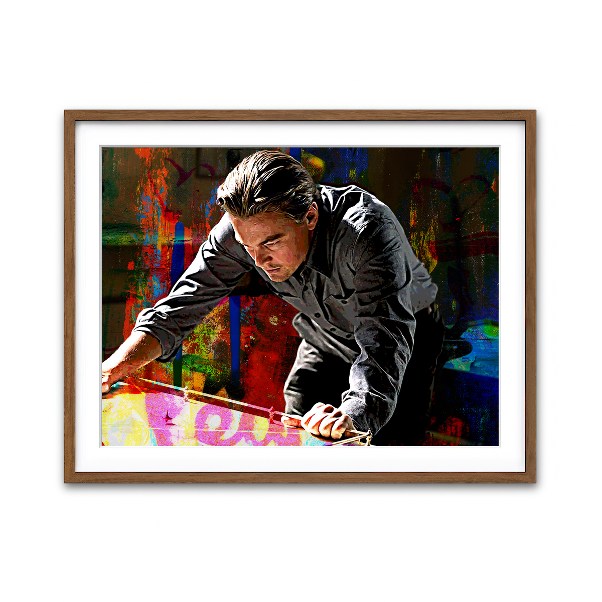 Framed Print 4x3 Walnut