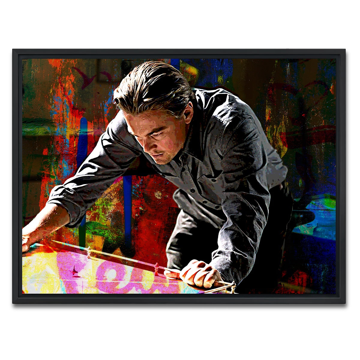 AUTO-MOCKUP WHITE | Inception - Cobb | 1 Piece | Black Framed Canvas | group=4x3