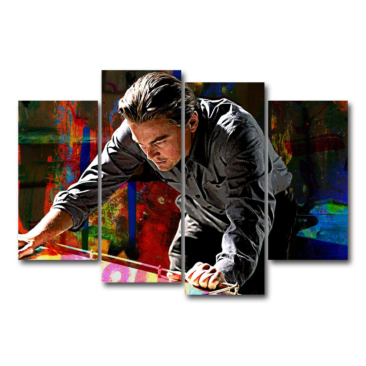 AUTO-MOCKUP WHITE | Inception - Cobb | 4 Piece | Gallery Wrap Canvas | group=4_short