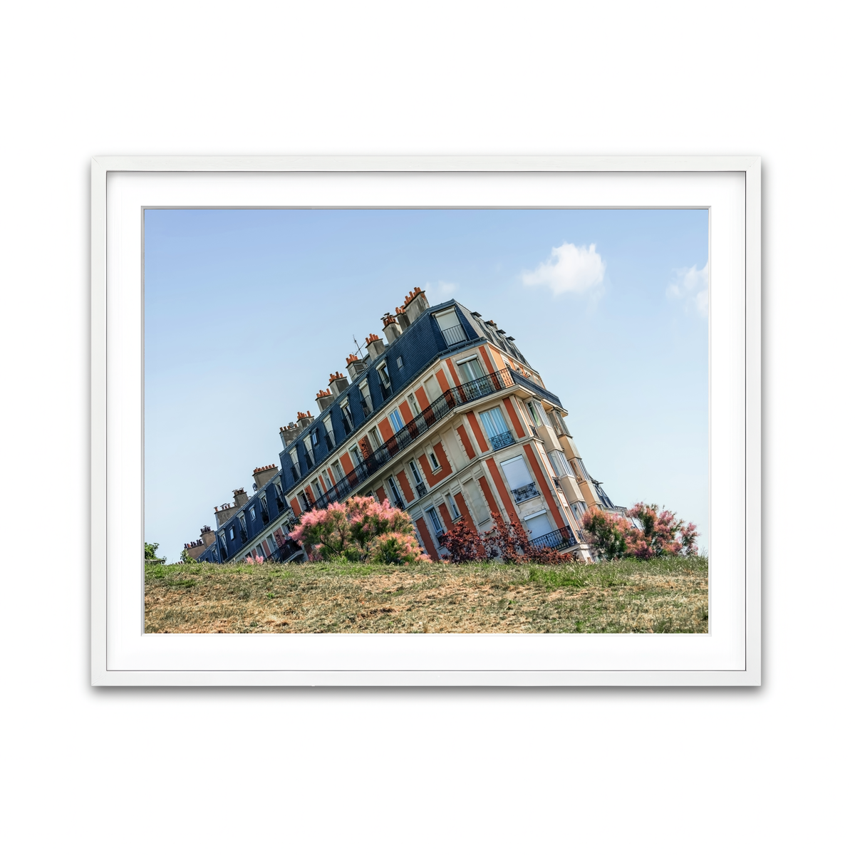 Framed Print 4x3 White