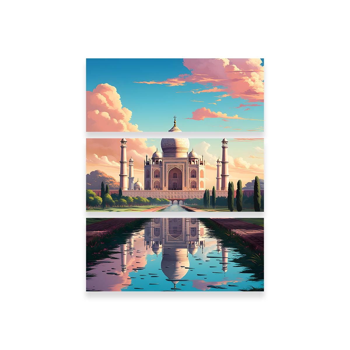 India - Taj Mahal Wall Art