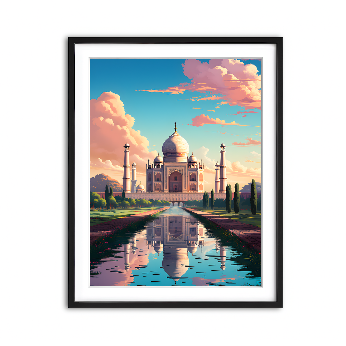 Framed Print 3x4 Black