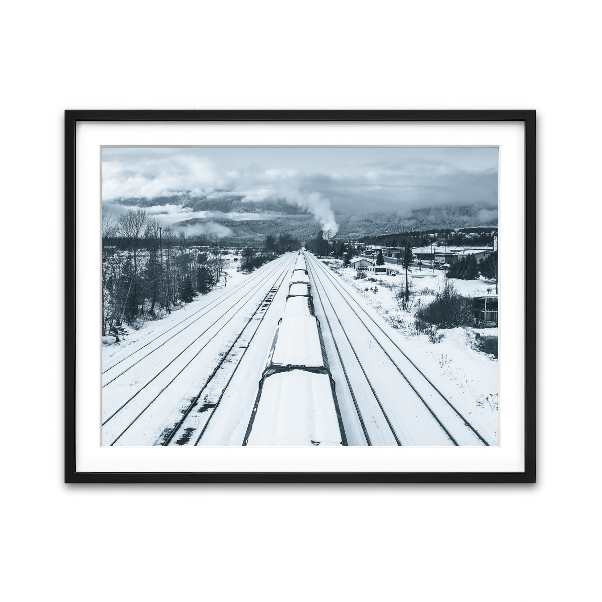 Framed Print 4x3 Black