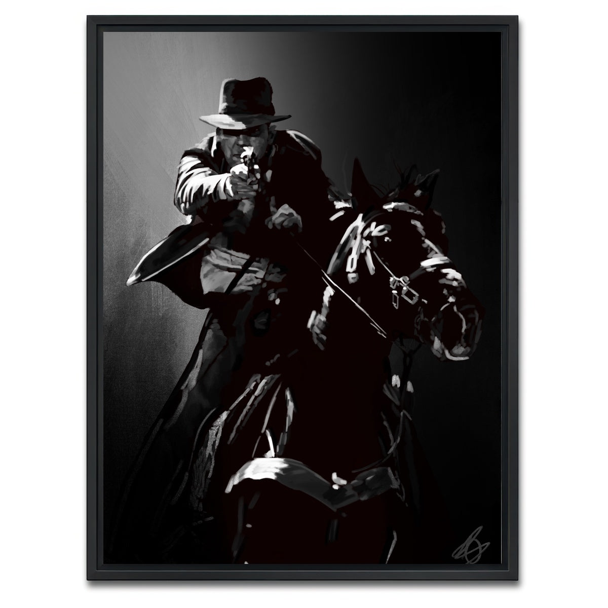 AUTO-MOCKUP WHITE | Indy | 1 Piece | Black Framed Canvas | group=3x4