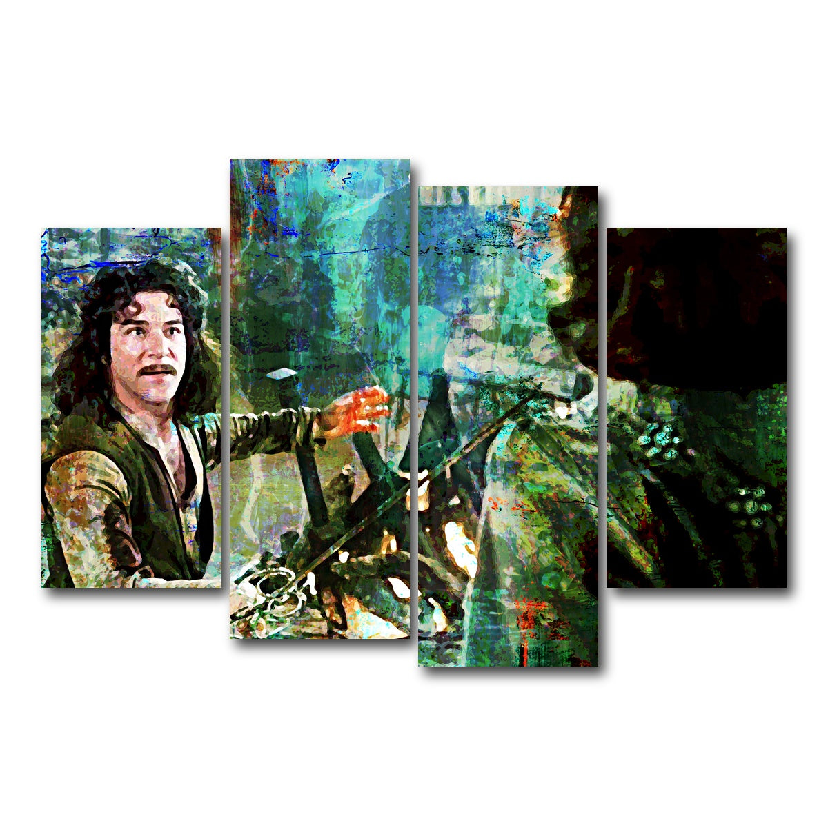 AUTO-MOCKUP WHITE | Inigo Montoya | 4 Piece | Gallery Wrap Canvas | group=4_short