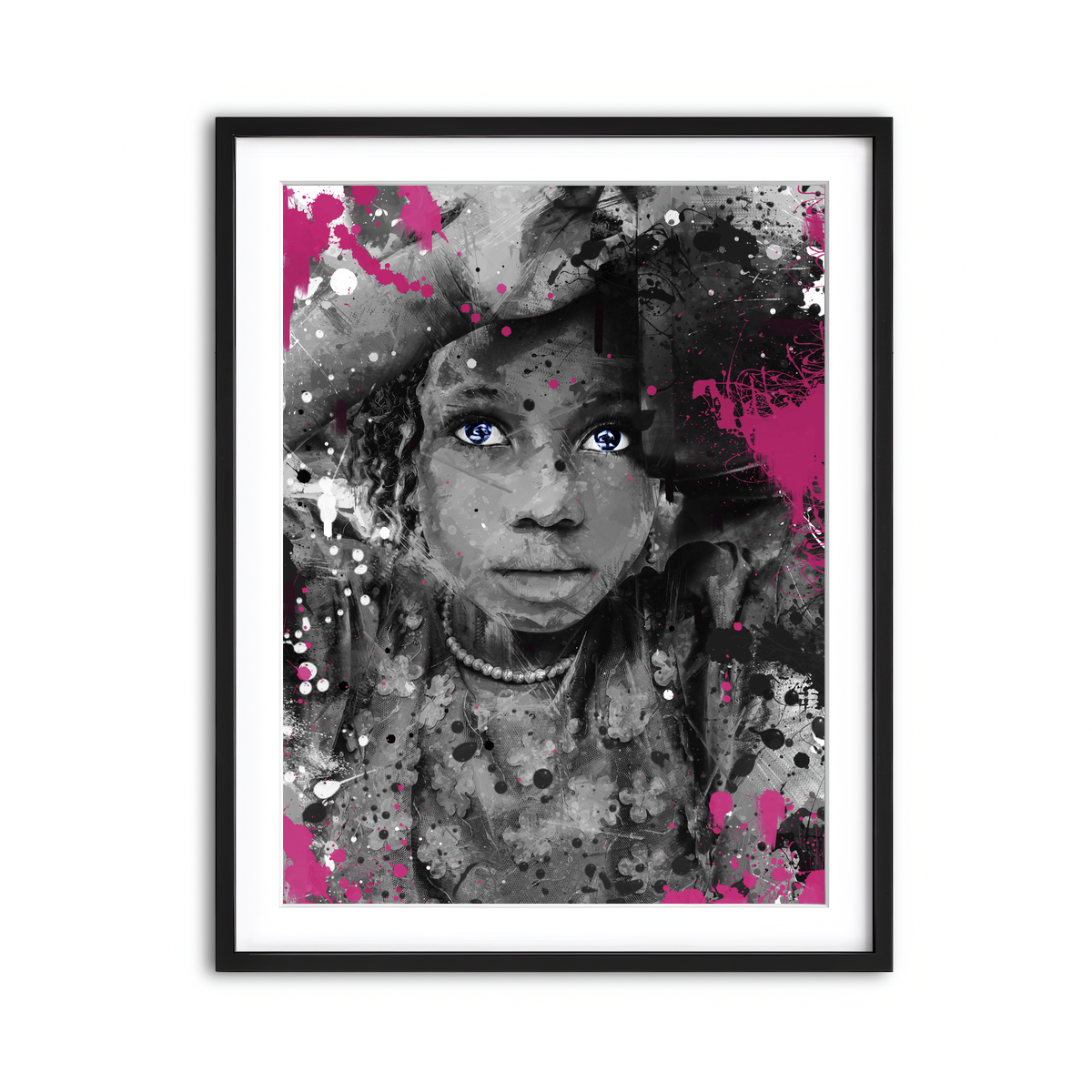 Framed Print 3x4 Black