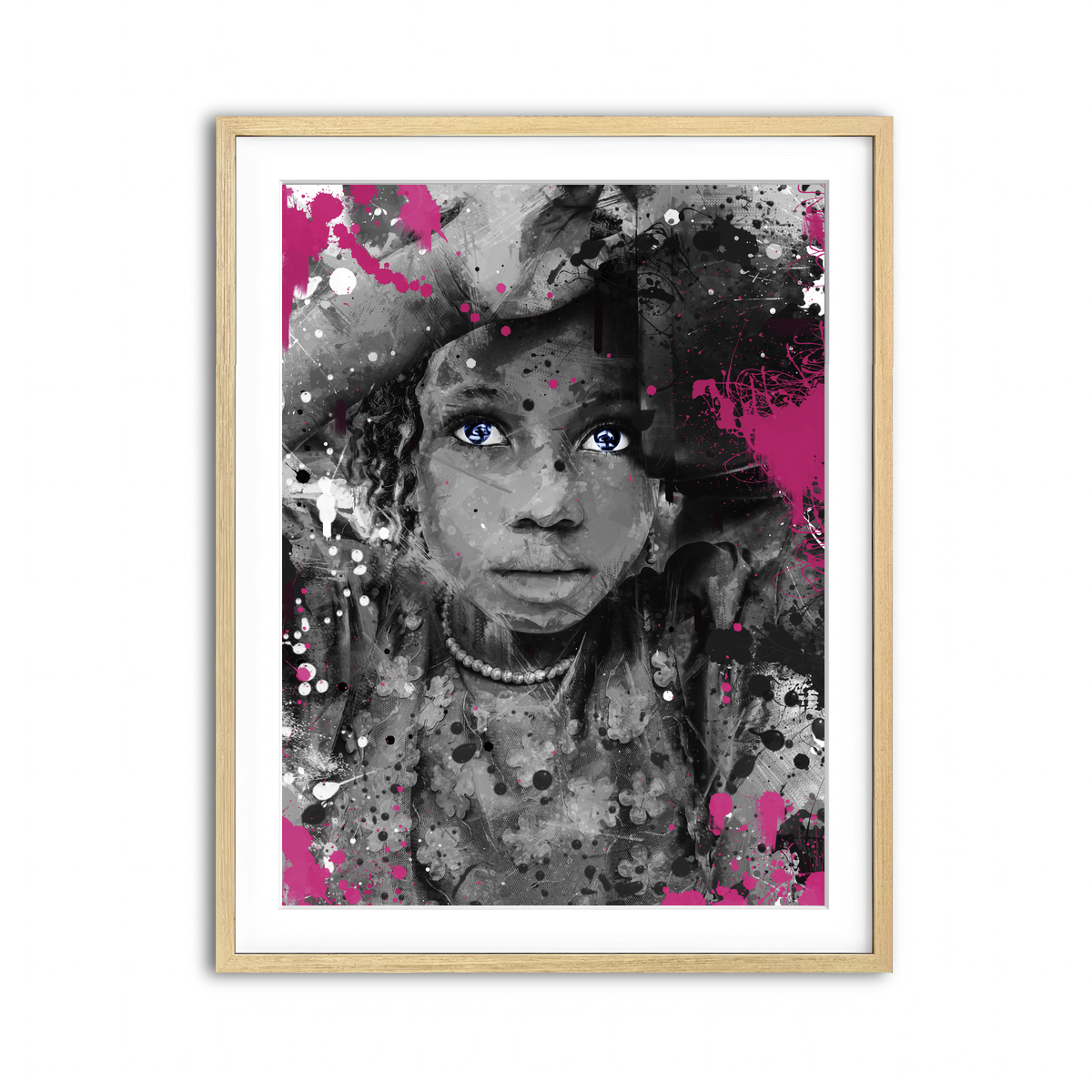 Framed Print 3x4 Natural