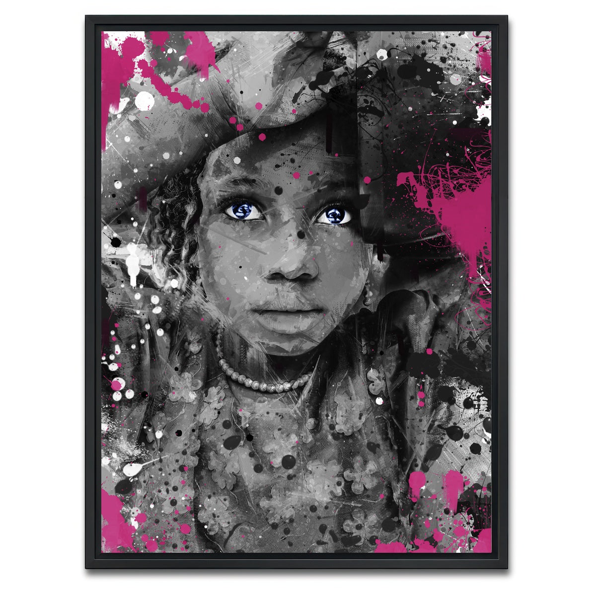 AUTO-MOCKUP WHITE | Innocent | 1 Piece | Black Framed Canvas | group=3x4