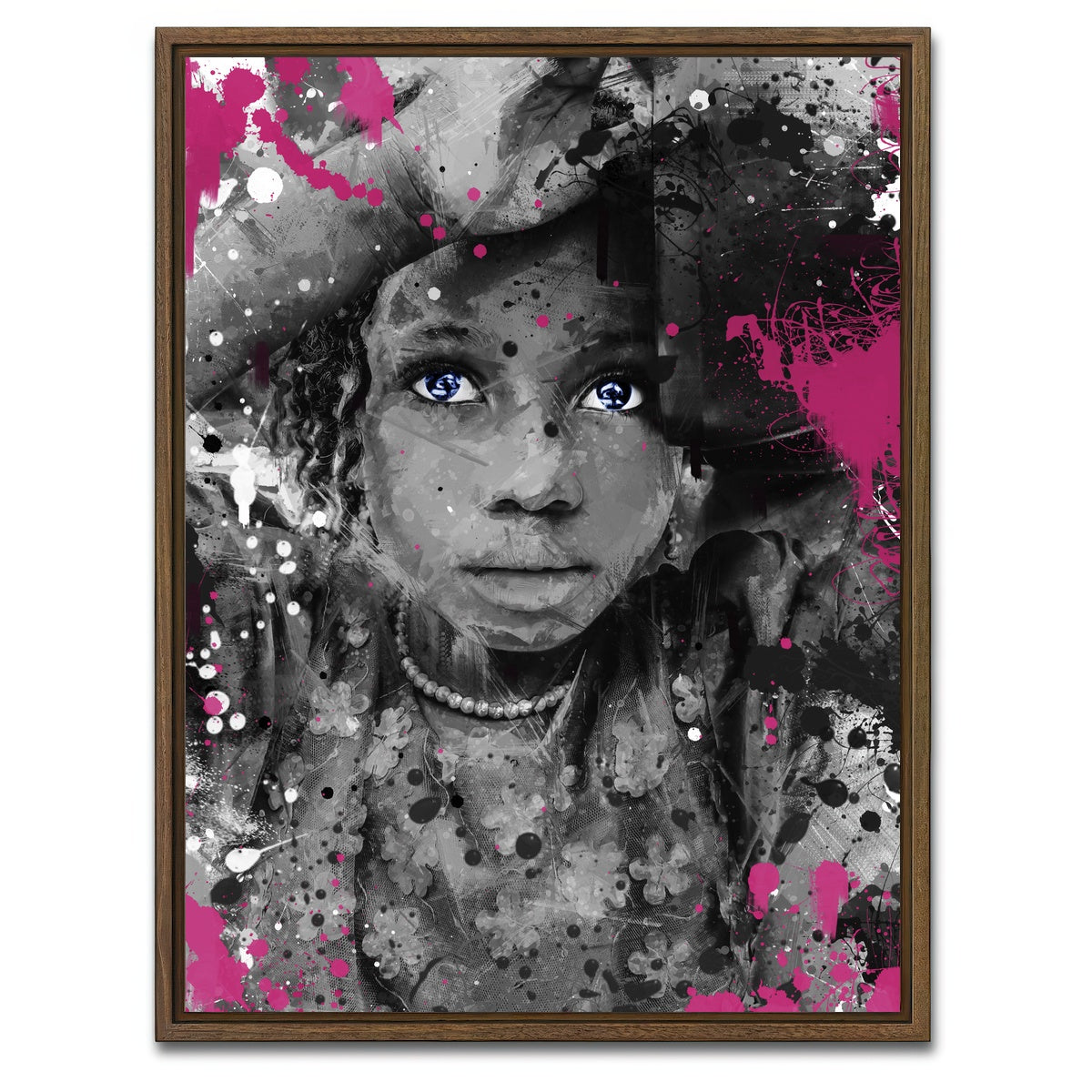 AUTO-MOCKUP WHITE | Innocent | 1 Piece | Walnut Framed Canvas | group=3x4