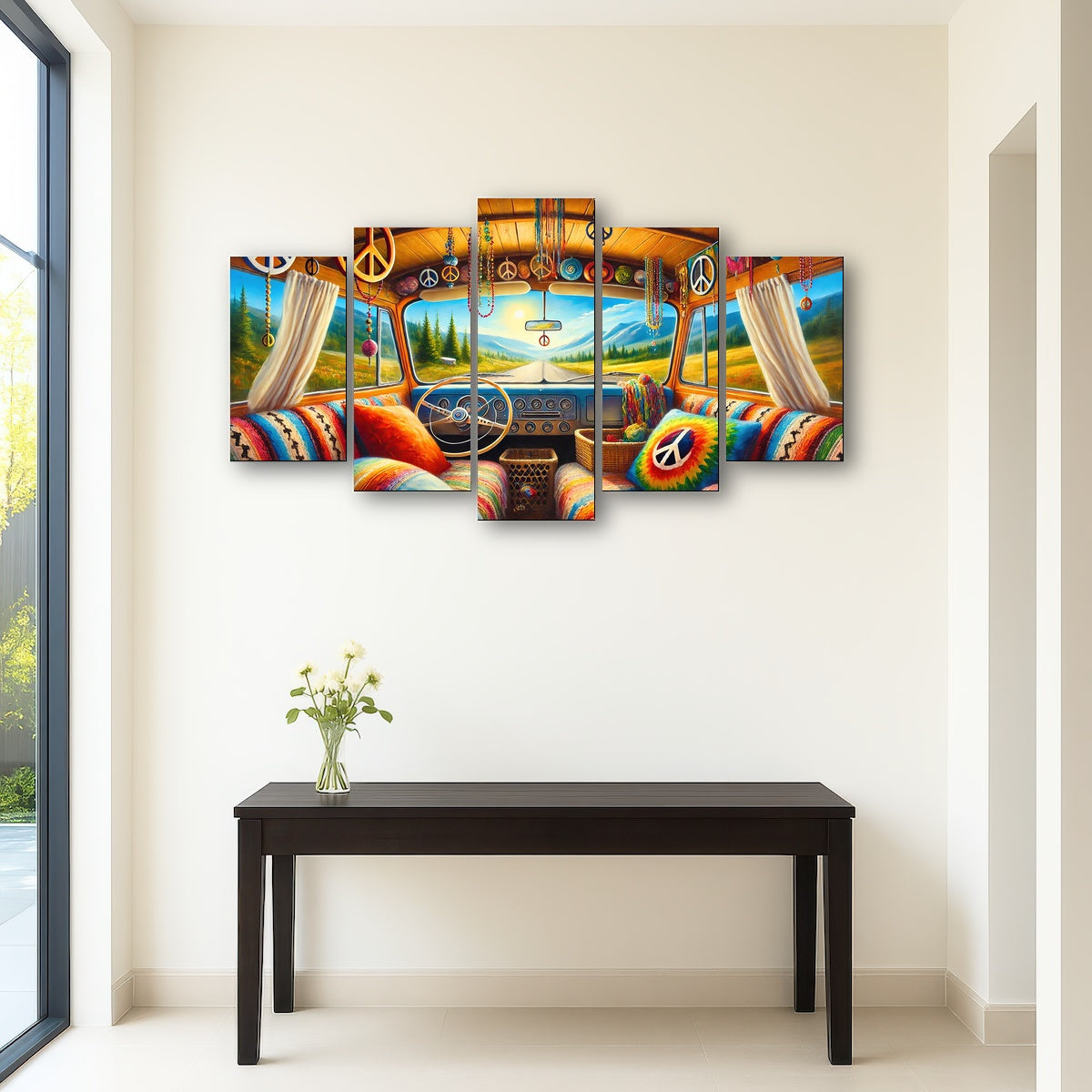 AUTO-MOCKUP ROOM | Inside a Hippie Van